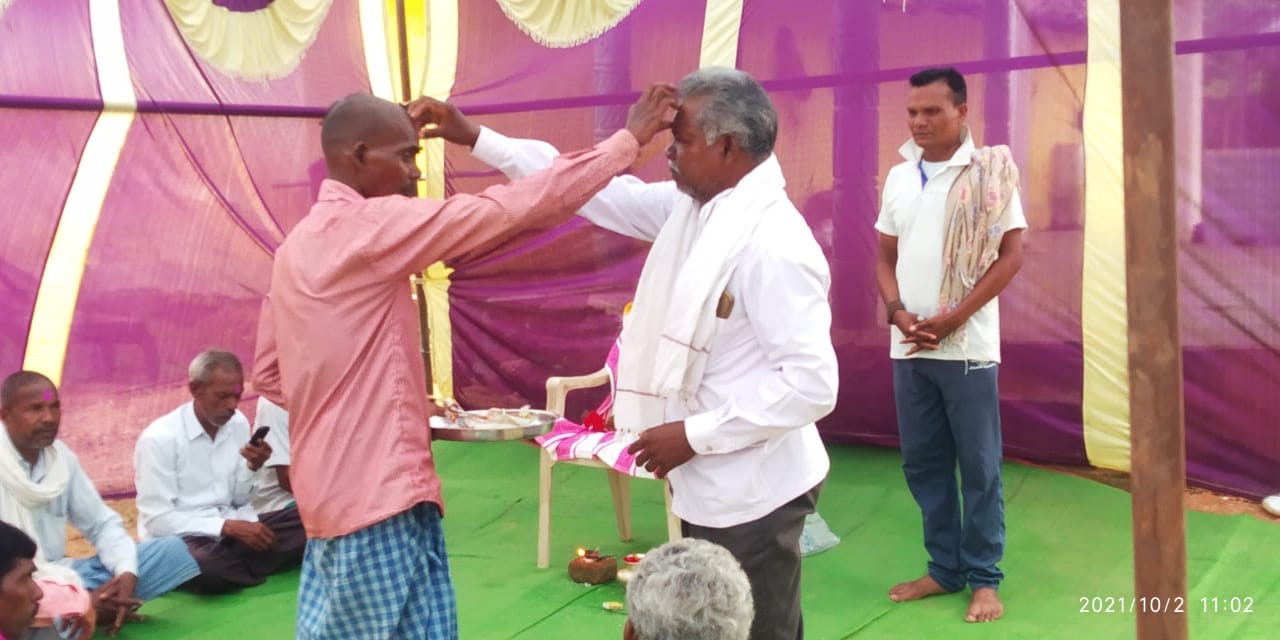 Photo of ग्राम पंचायत भरुआमुड़ा में मनायी गई गांधी जयंती
