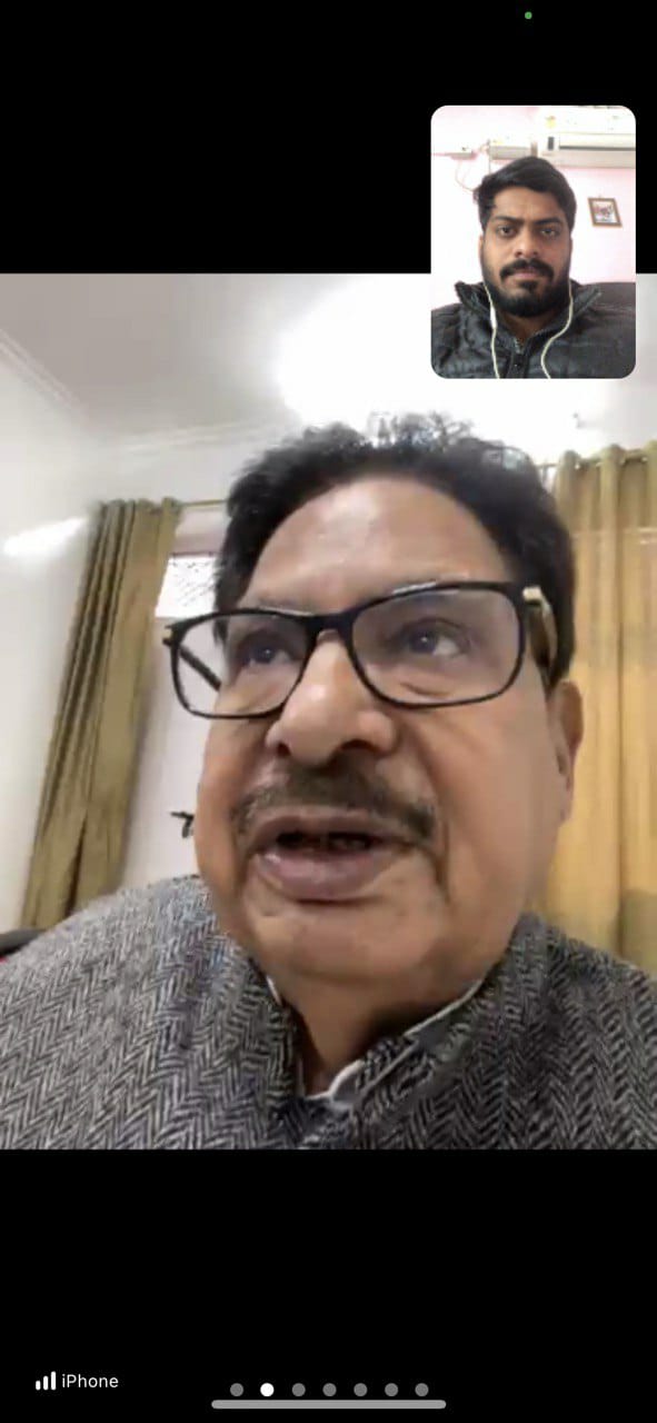 Photo of वर्चुअल बैठक में शामिल हुए छत्तीसगढ़ युवा कांग्रेस प्रदेश सचिव-आकाश दिक्षित
