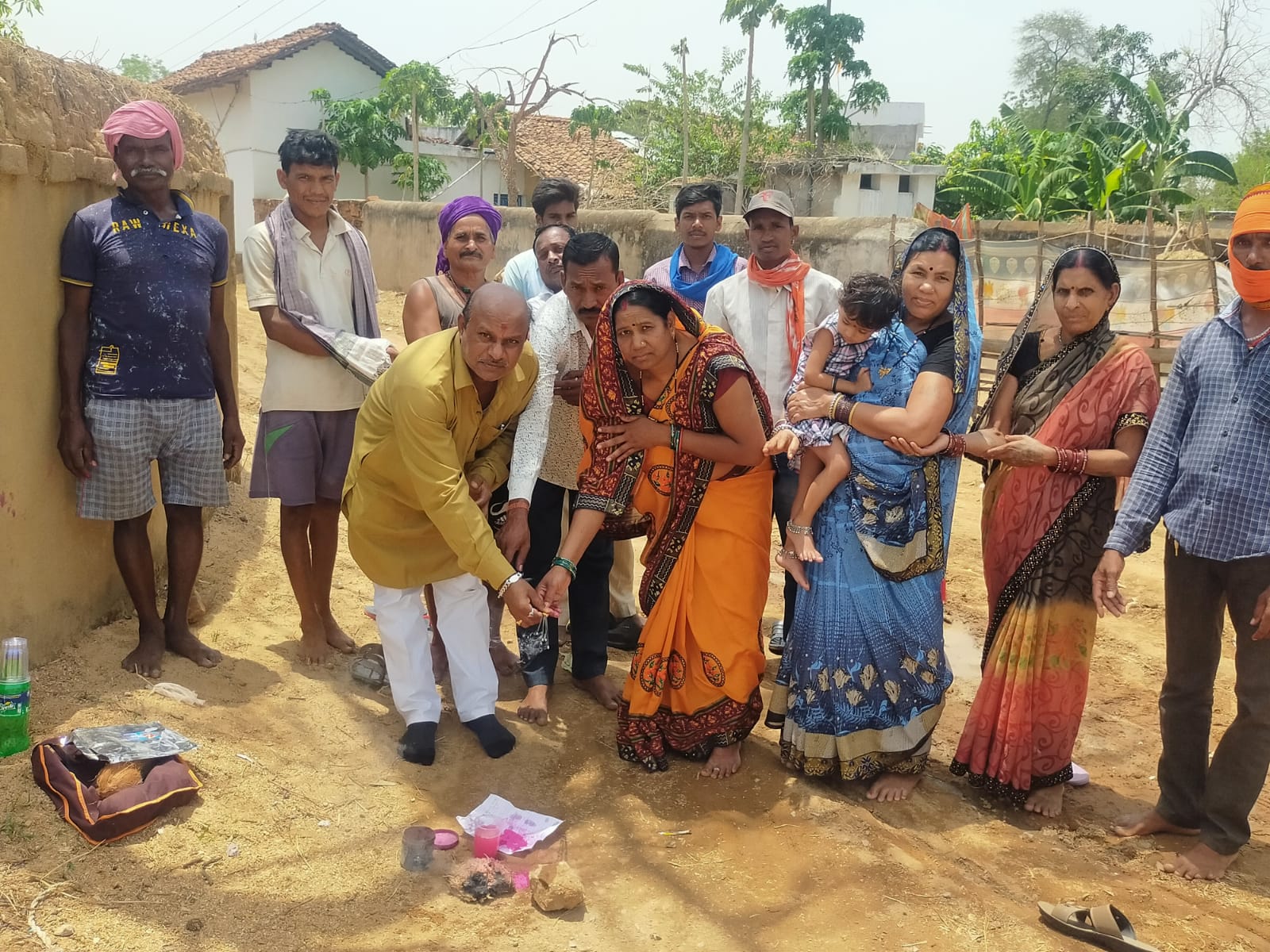 Photo of जनपद उपाध्यक्ष भेख़ लाल साहू ने किया विभिन्न निर्माण कार्यों का भूमिपूजन।