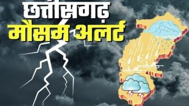Photo of महासमुंद, गरियाबंद सहित छत्तीसगढ़ के 19 जिलों में बारिश और आंधी का अलर्ट…