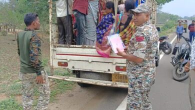 Photo of देवभोग पुलिस की सख्ती: मालवाहनों में सवारी ढोने और नाबालिग चालकों पर कसा शिकंजा