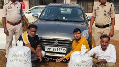 Photo of गांजा तस्करों की डिज़ायर – सस्पेंस की रात, 30 किलो गांजा जप्त