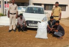 Photo of ओडिशा से भिलाई तक फैला गांजा नेटवर्क की टुटी कमर।22 किलो गांजे के साथ 3 तस्कर गिरफ्तार …..