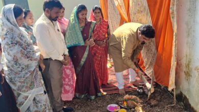 Photo of ग्राम अंगारा में महापौर ने किया शेड निर्माण का भूमिपूजन