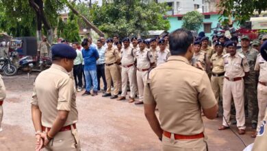 Photo of गणेश विसर्जन को लेकर धमतरी पुलिस की चाक-चौबंद सुरक्षा व्यवस्था