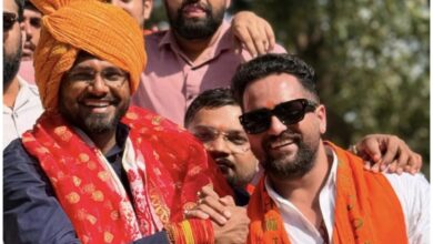 Photo of भाजयुमो प्रदेश अध्यक्ष राहुल टिकरिहा का प्रथम धमतरी आगमन पर हुआ भव्य स्वागत