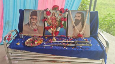 Photo of “कोमाखान में संघ का शताब्दी विजयादशमी उत्सव — अनुशासन, संगठन और राष्ट्रभक्ति का जीवंत प्रतीक”