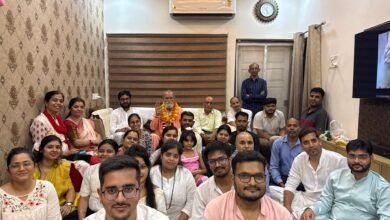 Photo of गुरु की परिभाषा को जो समझे वही शिष्य आध्यात्म और संस्कार भरा जीवन होता है …..जानकी बल्लभ तीर्थ स्वामी